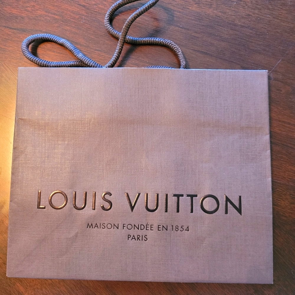 Louis Vuitton shopping bag